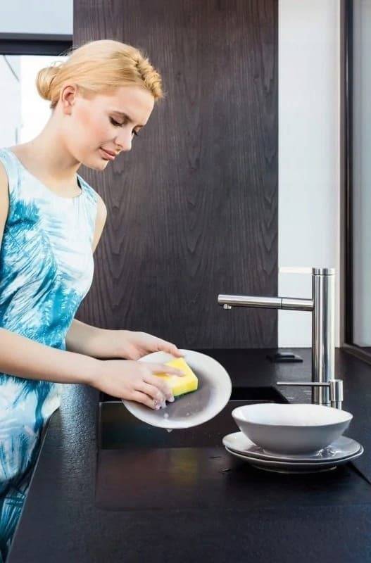 Vileda Tip Top opvaskesvamp, 5 stk., profileret