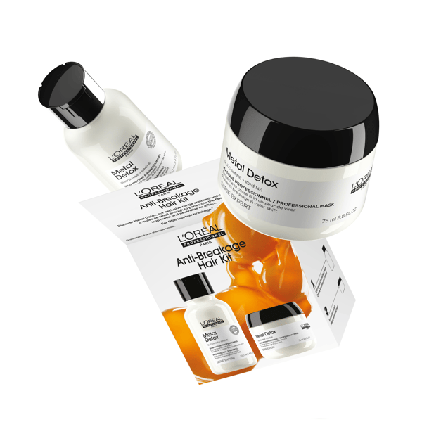 Loreal Metal Detox Duo Set (Schampo 100ml + Mask 75ml)