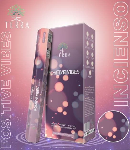 Terra Positive Vibes rökelsepinnar 20 st