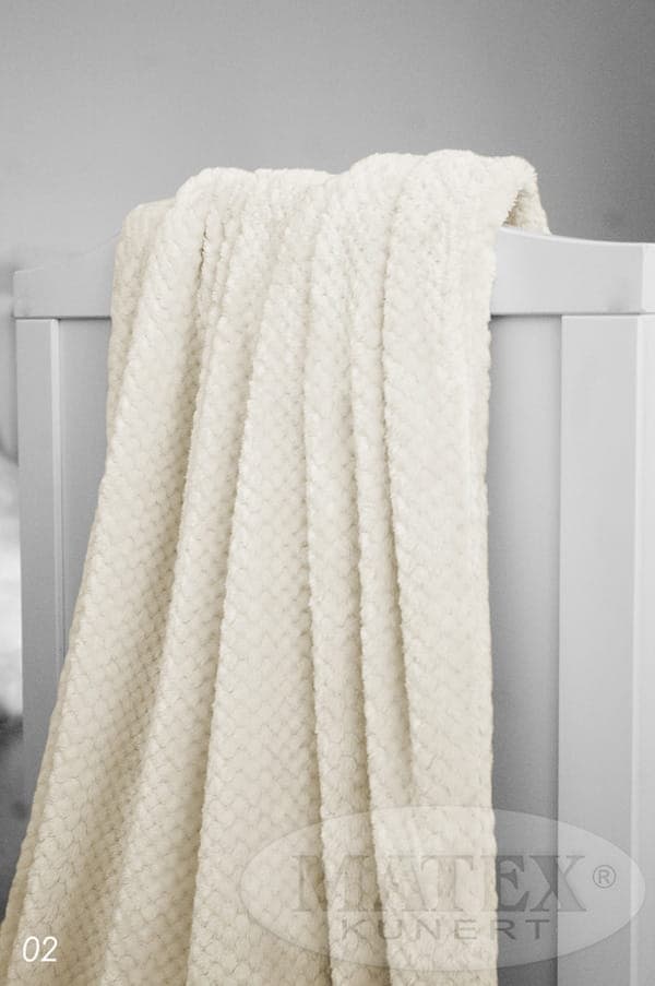 Monokromt tæppe MONTANA 150x200 creme