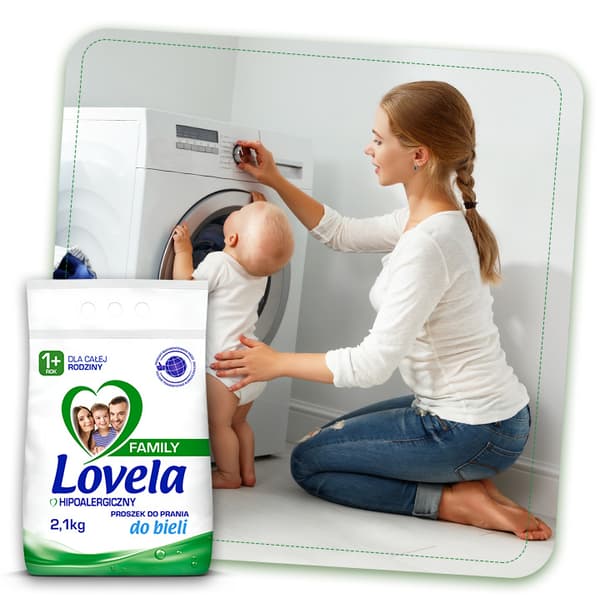 Lovela Family Pulver White 2,1kg