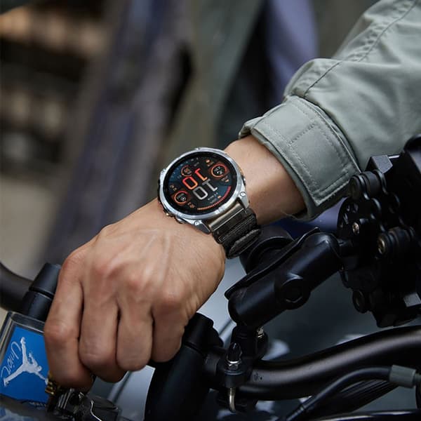 TECH-PROTECT NYLON CLASSIC GARMIN FENIX 5X / 5X PLUS / 6X / 6X PRO / 7X / 8 (51 MM) SORT