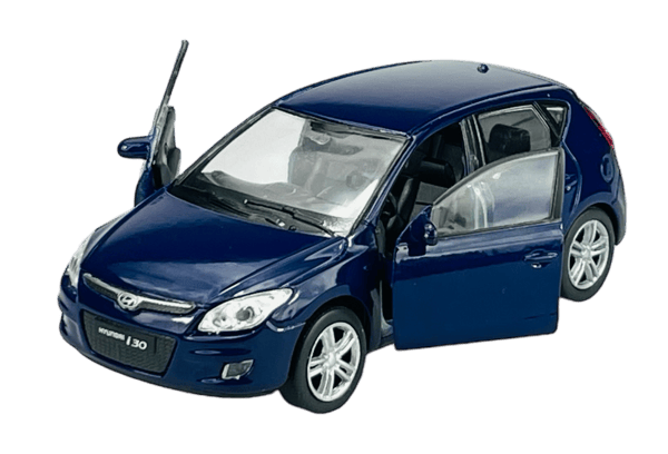 WELLY HYUNDAI i30 BLÅ 1:34 43610