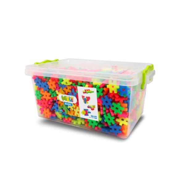 Meli Neon Basic Edu -rakennuspalikat - 1200 kpl.