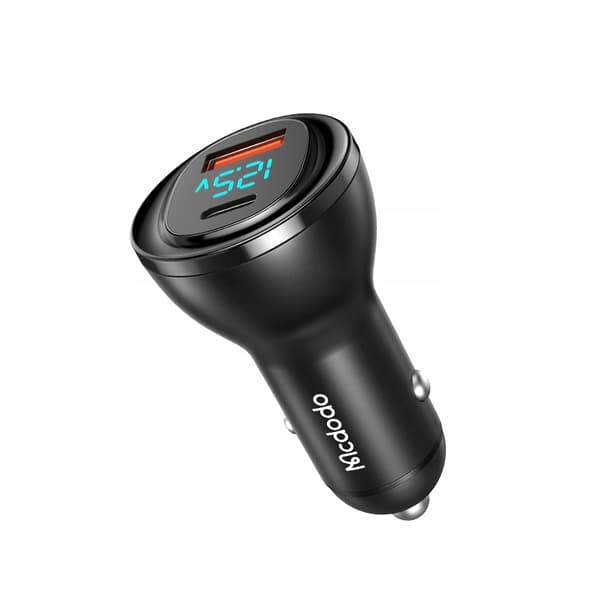 MCDODO KRAFTFULL SNABB BILLADDARE 2X USB USB-C 95W LED
