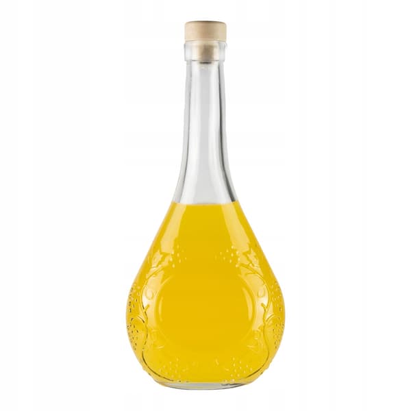 Druvflaska 500ml Glasflaskor för Likörer Juice Vin Hembränt 0,5l