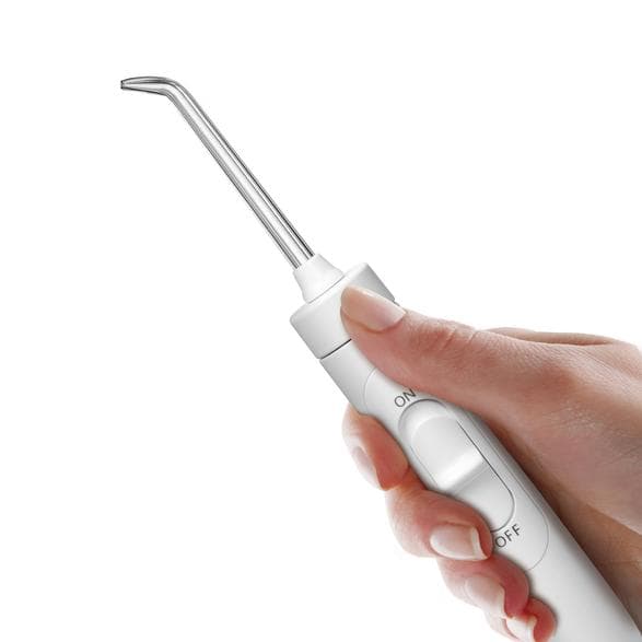 Irrigator med sonisk borste WATERPIK CC-04 + 7 spetsar Vit