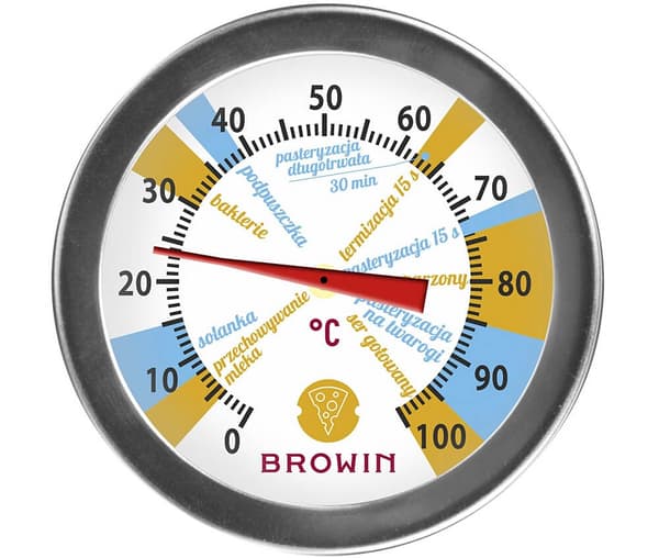 Ostetermometer - drejeknap, 0-100°C