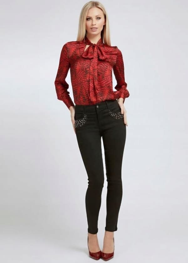 GUESS MARCIANO DAME SORTE BUKSER 26 1Z3E2_B* 26 1_3