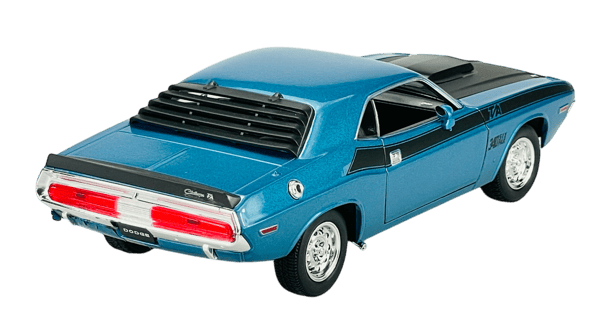 WELLY 1970 DODGE CHALLENGER T/A BLÅ 1:24 24029