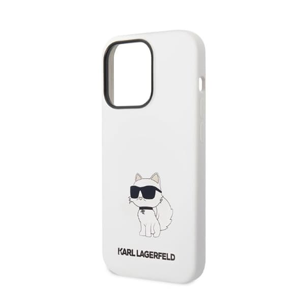 Karl Lagerfeld Silikone NFT Choupette - iPhone 14 Pro Max Etui (Hvid)