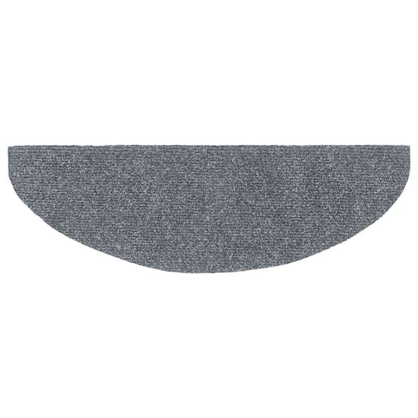 vidaXL selvklæbende trappemåtter 20 stk. lysegrå 65x21x4 cm