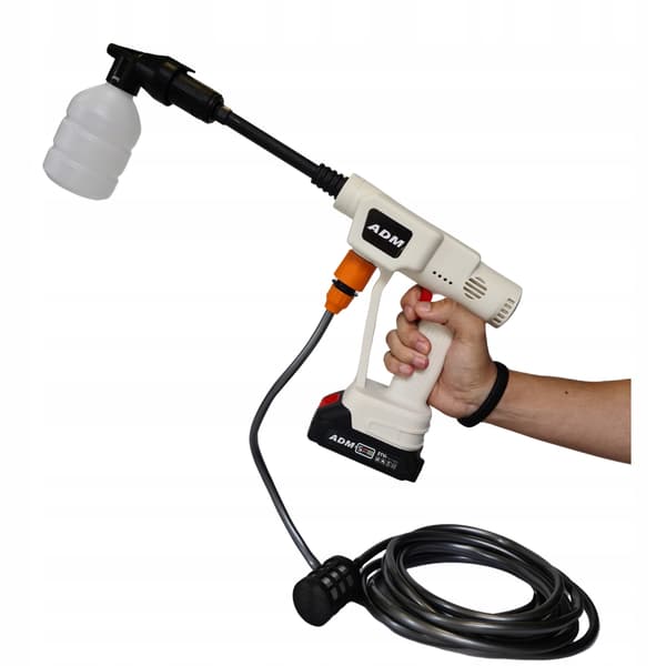 ADM batteridrevet mini-højtryksrenser + 2 x 21V batterier