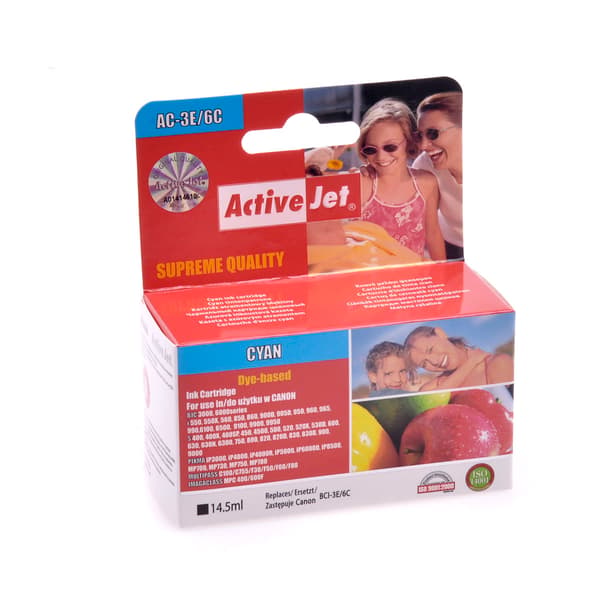 ActiveJet-muste Canon-tulostimeen (CI-3e/6C)