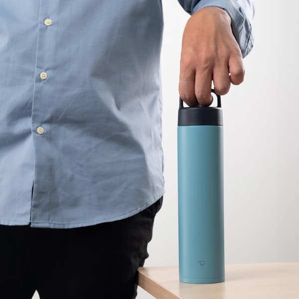 Zojirushi Stor Termosmugg för Varma Drycker SM-RB75E-AL 750ml Blå