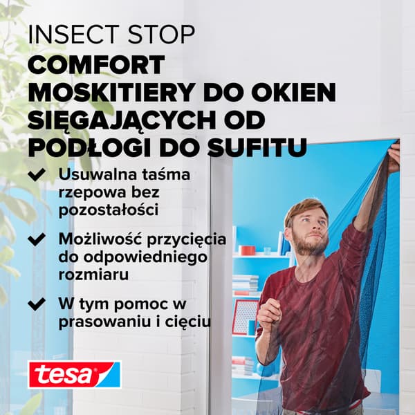 857743 TESA MN MUKAVUUSIKKUNA 1,2X2,4 MUSTA