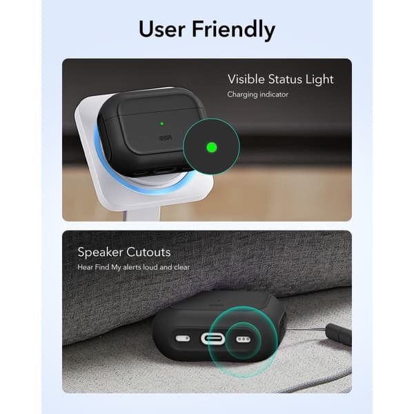 ESR ORBIT HALOLOCK MAGSAFE APPLE AIRPODS PRO 3 SORT