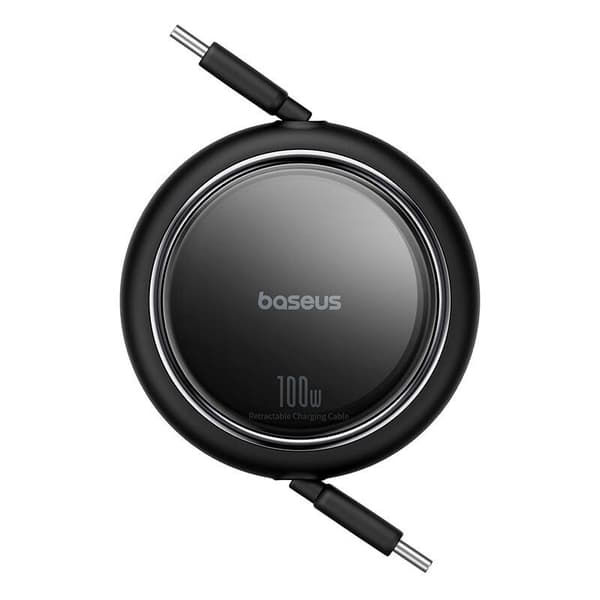 Baseus Free2Draw USB-C - USB-C -kaapeli, PD, 100W, 1m (musta)
