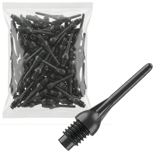 Plastdartspetsar kort gänga 2BA 1000 stycken TECH-PLAST