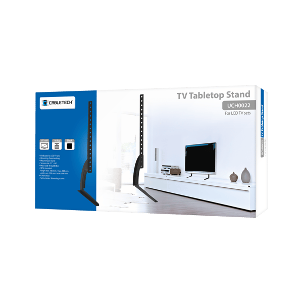 Cabletech universell TV-ställ 27-60 tum