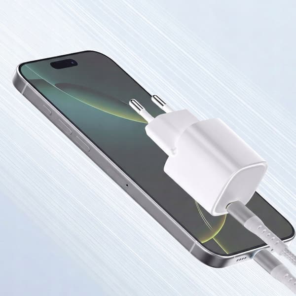 MCDODO SNABB VÄGGLADDARE USB TYP C NÄMFÖRING 30W + USB-C KABEL 1M