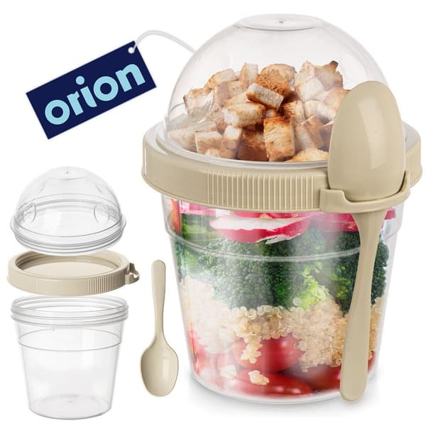 Yoghurtkopp med sked, lunchlåda 400 ml