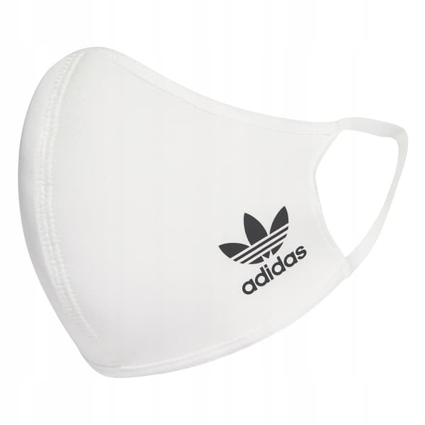 ADIDAS ÅTERANVÄNDBARA LOGOTYPMASKER 3-PACK S