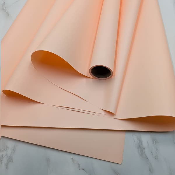 Blomfolie - "Elegant" Persika - Rulle 58cm x 10m