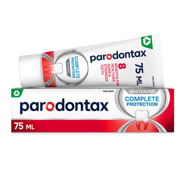 948267 PARODONTAX KOMPLET BESKYTTELSE BLEGNING TP 75 ML