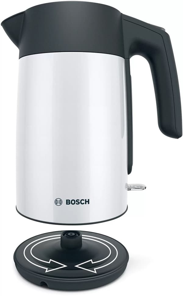 Bosch TWK 7L461 elkedel, 1,7 l, hvid/sort