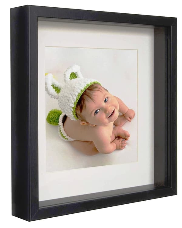 Fotoramme 016/47 M044 Sort 23x23 cm 3-pak