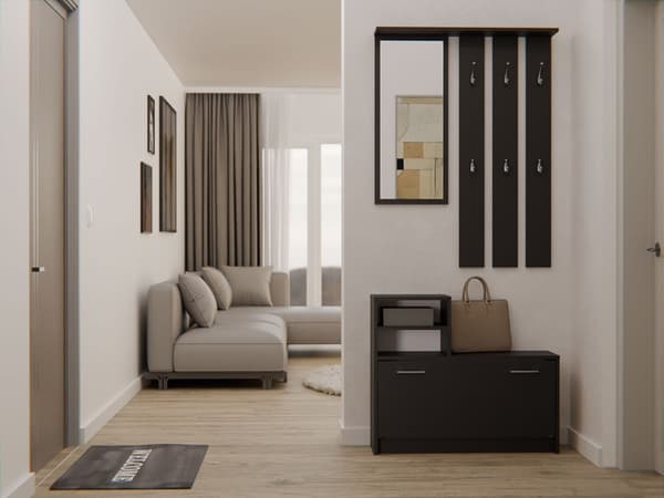 Vera garderobe vera sort