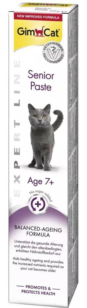 GimCat | Ekspertlinje | Specialiseret foder til katte - SENIOR 50g