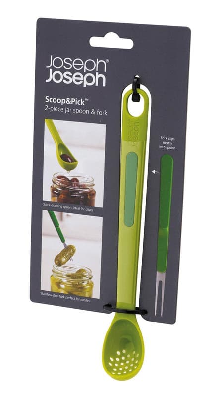 Joseph Joseph SCOOP&PICK Oliven- og svampesnacksæt