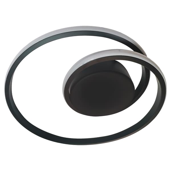 FANTASY LED-KATTOVALAISIN MUSTA MILAGRO ML6412