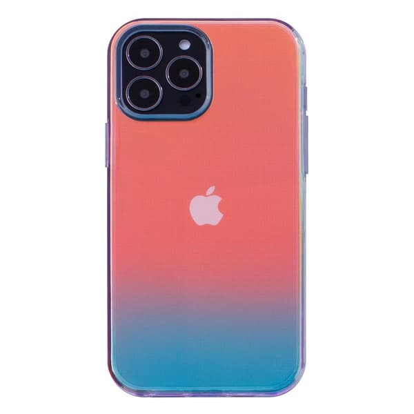 Aurora Case iPhone 12 Gel Cover Neon Guld