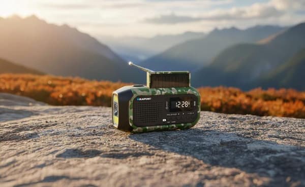 BLAUPUNKT ER20GC Nødradio Sort og Grøn