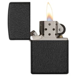 ZIPPO BLACK CRACKLE 60001196 lighter