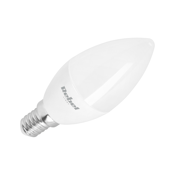 LED-kynttilälamppu 5W 3000K 230V Rebel