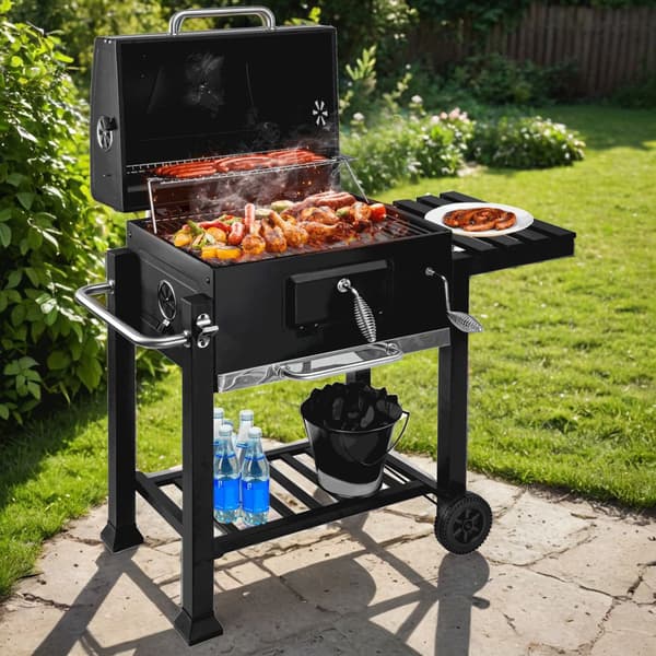 MEJOR havekulgrill med låg