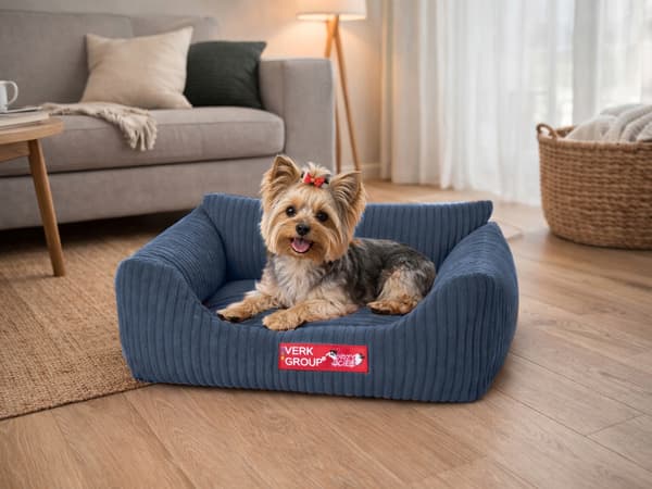 HUNDESENG FLØJL BLÅ S (10)