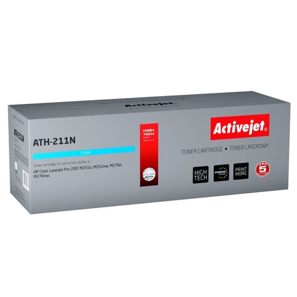 ActiveJet ATH-211N toner til HP 131A CF211A, cyan, 1800 sider