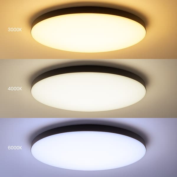 SIENA LED-KATTOVALAISIN MUSTA MILAGRO ML1834