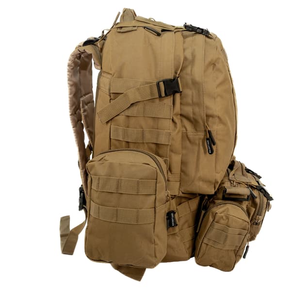 Turistrygsæk OFFLANDER survival combo 38l khaki