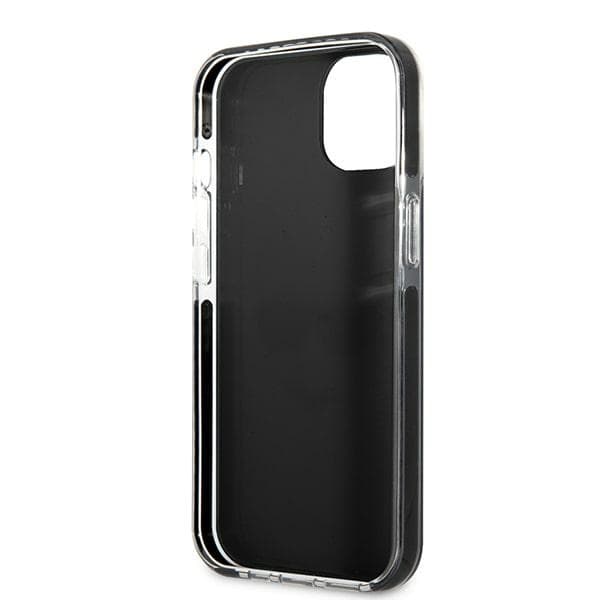 Karl Lagerfeld KLHCP13STPE2TK iPhone 13 mini 5.4 hårdt cover sort/sort Karl&Choupette Head