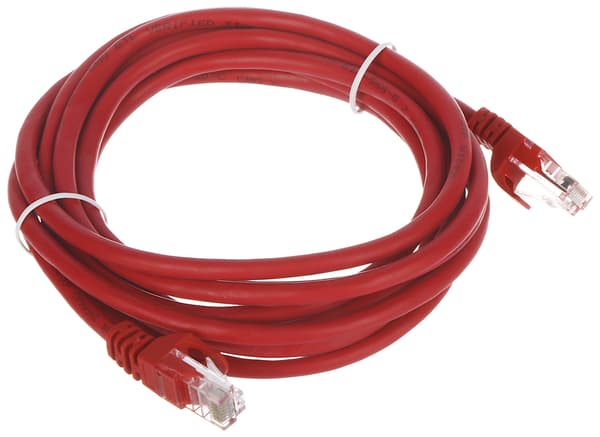 PATCHCAB RJ45/3.0-RØD 3,0 m