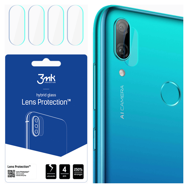 Huawei Y7 2019 - 3mk Linsskydd