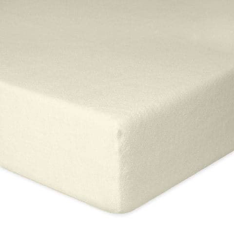 Frottélagen med elastik PREMIUM 60x120x10 Creme