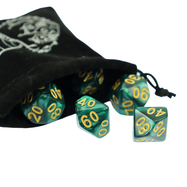 RPG Terning Ti-Sidet D10 Terning 00-90 Rejsendes Amulet