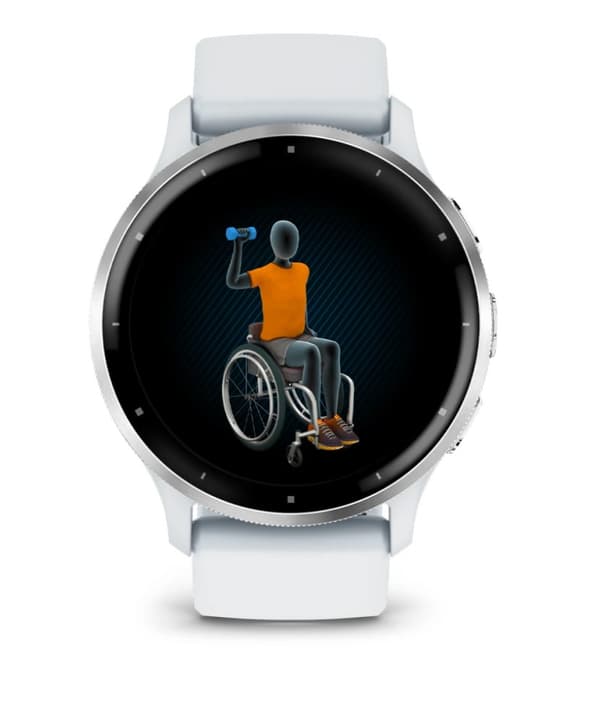Garmin Venu 3 AMOLED 45 mm vit sportklocka